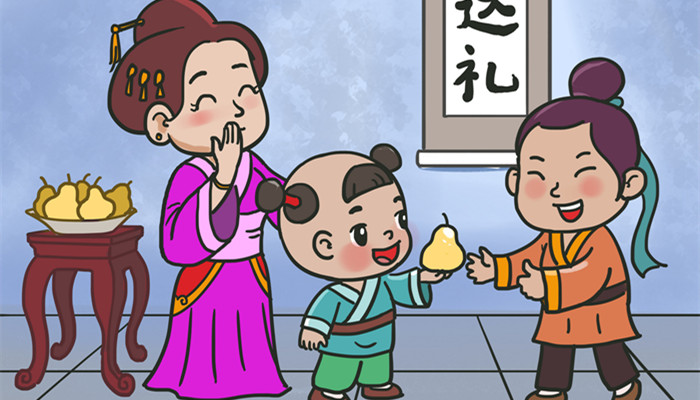 孔融让梨文言文的翻译