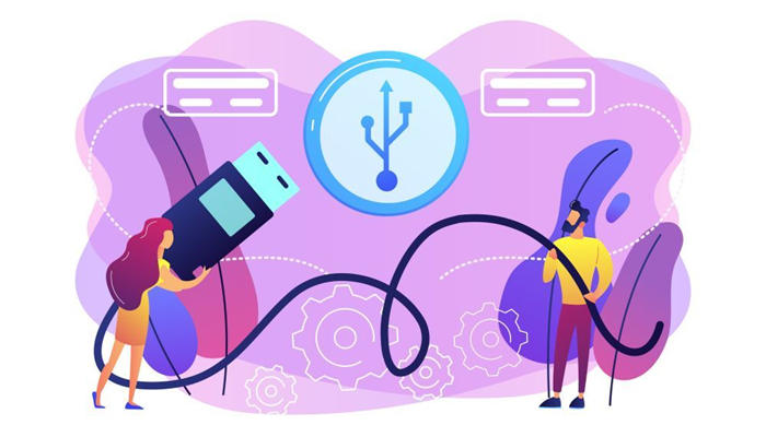 摄图网_302369989_商人和妇女选择了插入电缆和usb符号的港口usb连接港口标准数字据通信概念(企业商用)_副本.jpg 摄图网_302369989_商人和妇女选择了插入电缆和usb符号的港口usb连接港口标准数字据通信概念(企业商用)_副本.jpg