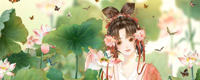 摄图网_402142342_banner_蝴蝶围绕的古代女子古风唯美插画（企业商用1）_副本.jpg