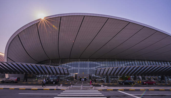 北京大兴国际机场外景图片